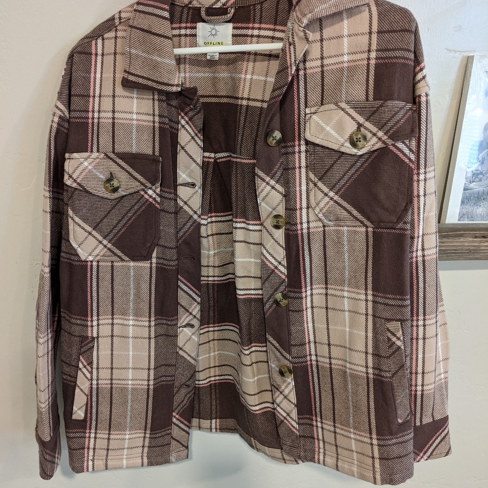 Offline by Aerie shacket